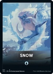 Snow Theme Card