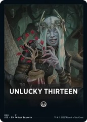 Unlucky Thirteen Theme Card