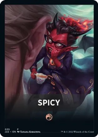 Spicy Theme Card