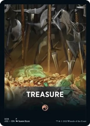 Treasure Theme Card