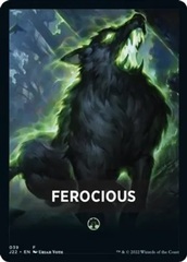 Ferocious Theme Card