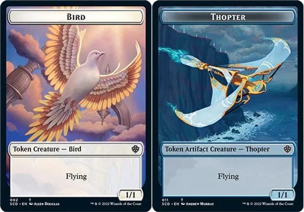 Token - Bird // Thopter Double-sided