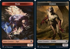 Ogre (018) // Zombie (013) Double-Sided Token