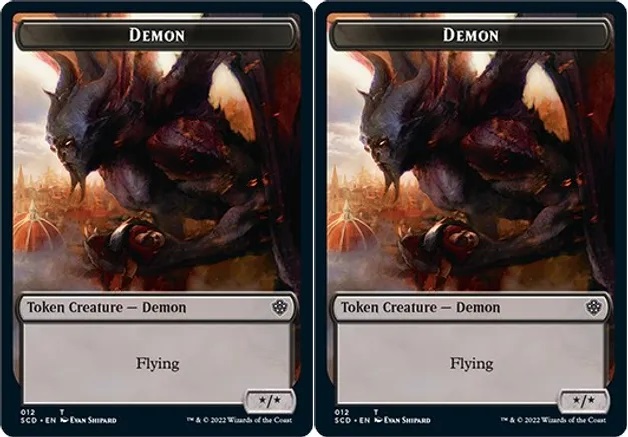 Demon // Demon Double-sided Token