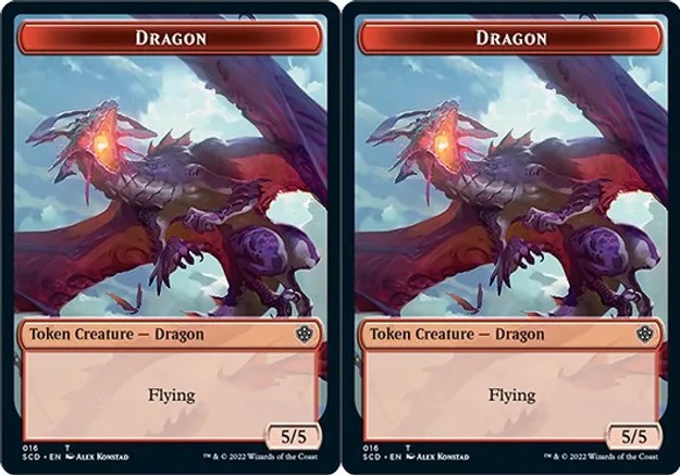 Token - Dragon // Dragon Double-sided