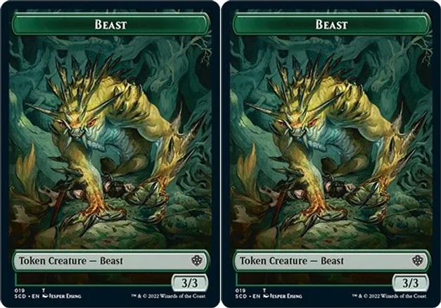 Beast // Beast Double-sided Token