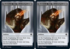 Sarkhan, the Dragonspeaker // Sarkhan, the Dragonspeaker Double-sided Token