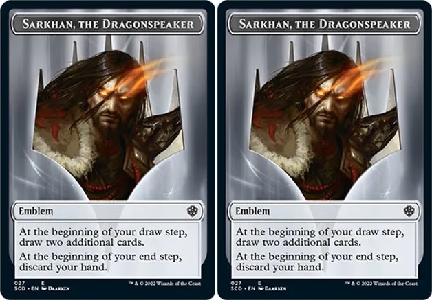Sarkhan, the Dragonspeaker // Sarkhan, the Dragonspeaker Double-sided Token