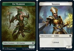 Elf Warrior // Soldier Double-sided Token