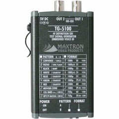 Maxtron TG-5100B Multi-Format HD-SDI Pattern Generator with Internal Lithium-Ion Battery