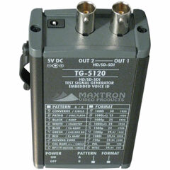 Maxtron TG-5120B Multi-Format SD/HD-SDI Pattern Generator with Internal Lithium-Ion Battery
