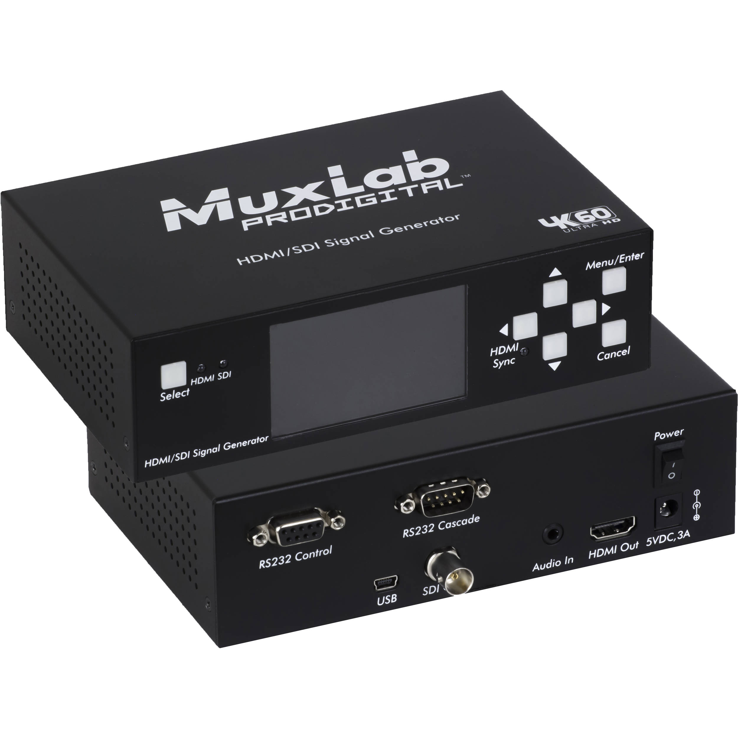 MuxLab HDMI 2.0/3G-SDI Signal Generator