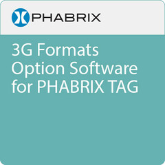 PHABRIX 3G Formats Option Software for PHABRIX TAG