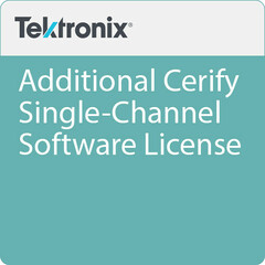 Tektronix Additional Cerify Single-Channel Software License