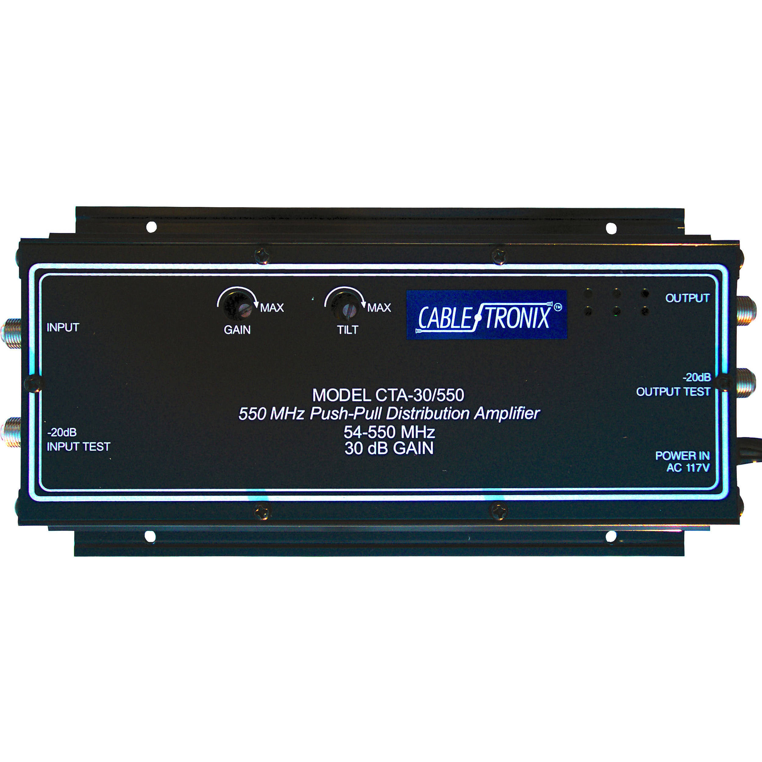 CableTronix CTA-30RK/550 Distribution Amplifier (Rackmount)