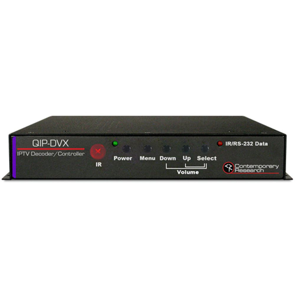 Contemporary Research QIP-DVX IPTV Decoder/Controller