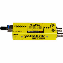 Lynx Technik AG 12G Fiber Optic to SDI Receiver
