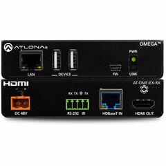 Atlona Omega 4K UHD HDMI/USB-over-HDBaseT Receiver (330')