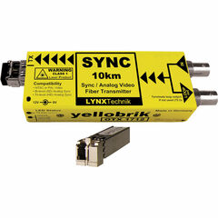 Lynx Technik AG yellobrik Analog Sync/Video Fiber Optic Transmitter (Single Mode LC Connection)
