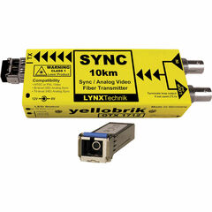 Lynx Technik AG yellobrik Analog Sync/Video Fiber Optic Transmitter (Single Mode SC Connection)