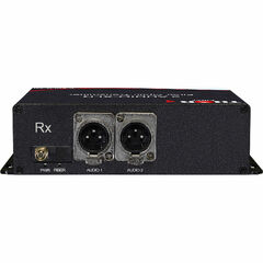 Thor 2-Channel Bidirectional XLR Audio over One Fiber Transmitter and Receiver Kit