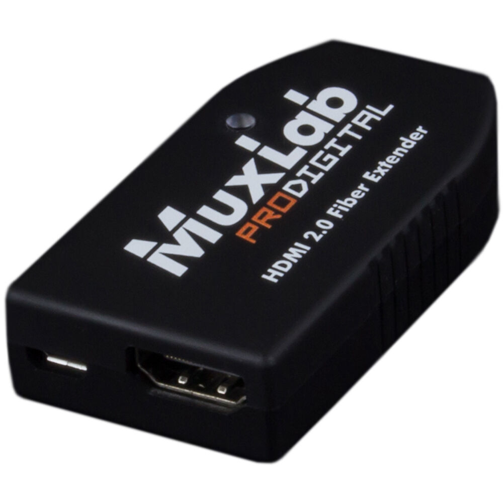 MuxLab HDMI 2.0 Fiber Extender Kit (V2)