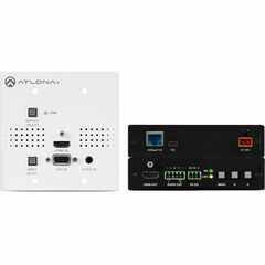 Atlona Wallplate HDBaseT TX/RX for HDMI and VGA Kit