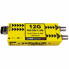 Lynx Technik AG Dual Channel 12G To SDI Fiber Optic Receiver