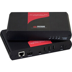 Rose Electronics CrystalView HDMI/USB 2.0 Extender over Catx Cable (330')