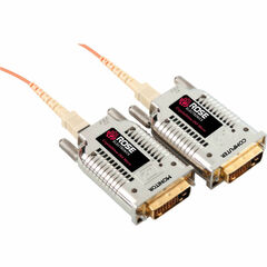 Rose Electronics CrystalView DVI Micro Single-Fiber Multi-Mode Video Extender Kit with HDCP (Up to 2300')