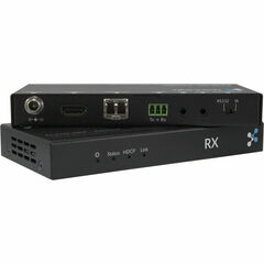 TechLogix Networx HDMI 2.0 and Control Over 2-Fiber Optic Cable Extender Set (Includes Single Mode SFP Modules)