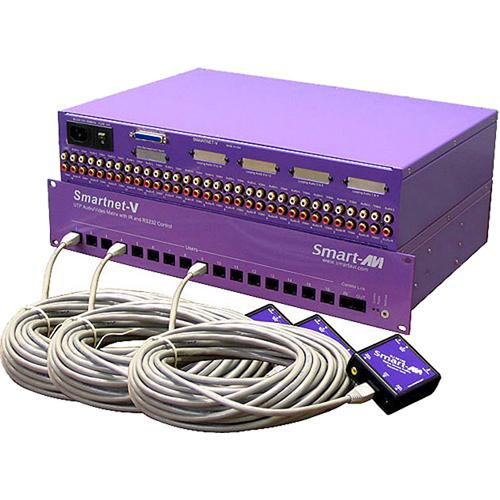 Smart-AVI Smartnet-V 16x4 Composite Audio & Video Matrix