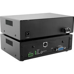 Smart-AVI DVI-I (DVI/VGA), Stereo Audio, USB 1.1, RS-232, Multimode Fiber Extender