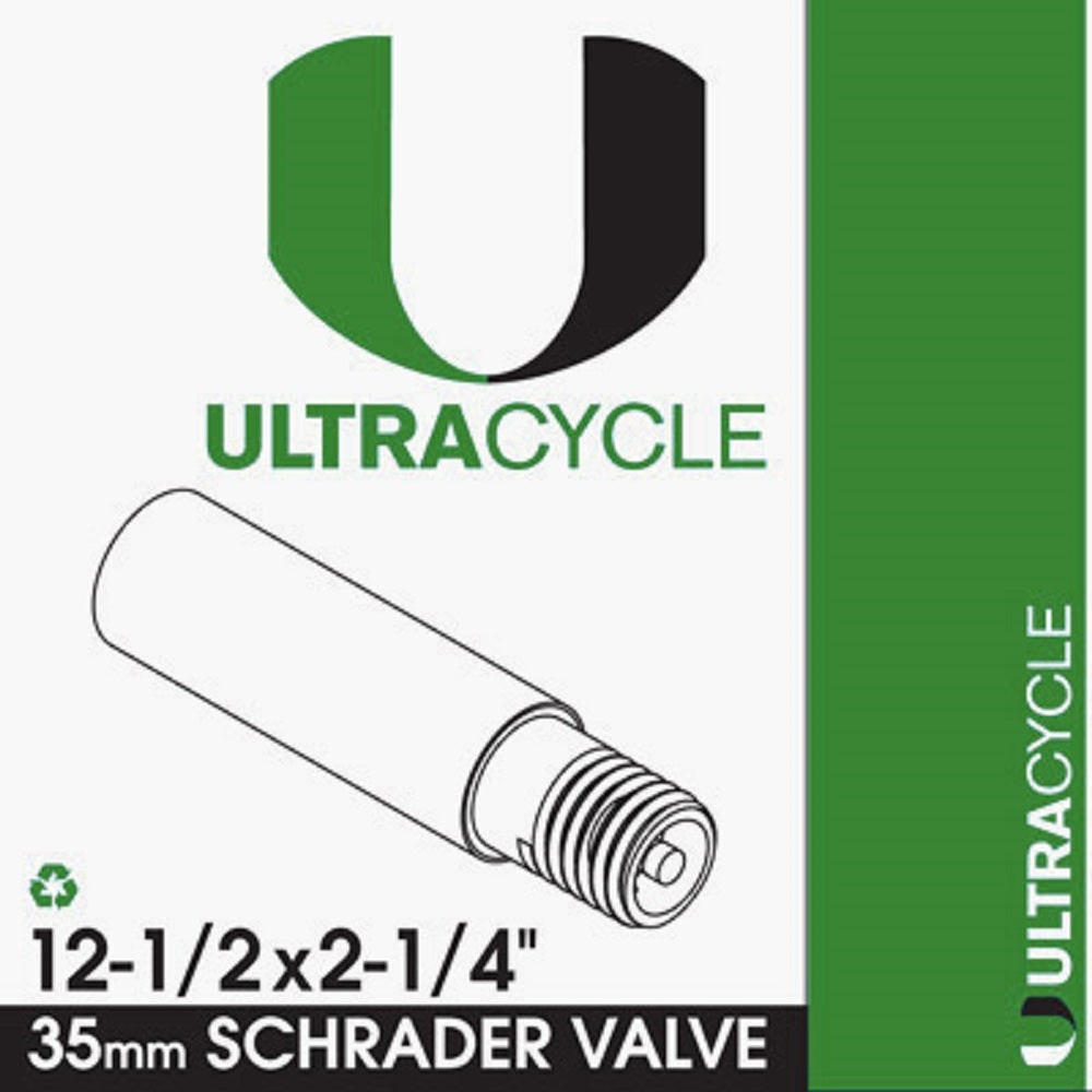 Ultracycle Schrader Valve Bicycle Tire Inner Tube