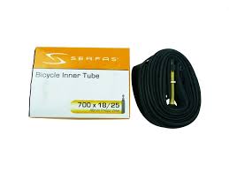 Serfas Bicycle Inner Tube 700x18-25 60mm Presta Valve