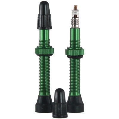 Slime Tubeless Presta Valves Green 2017