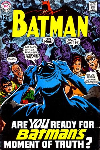 Batman 211 Batmans Big Blow Off!