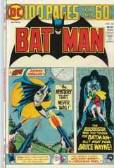 Batman 261 The Mystery That Never Was!