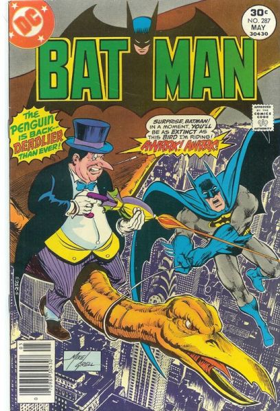 Batman 287 Batman Ex  As In Extinct!