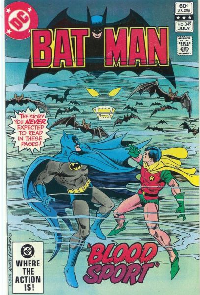 Batman 349 Blood Sport