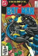 Batman 380 End Of The Bat