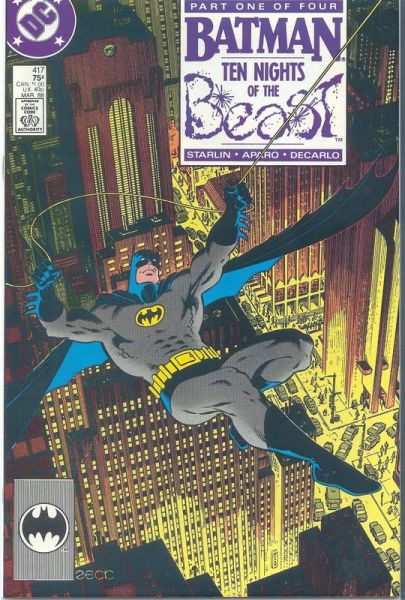 Batman 417 Ten Nights Of The Beast Part 1