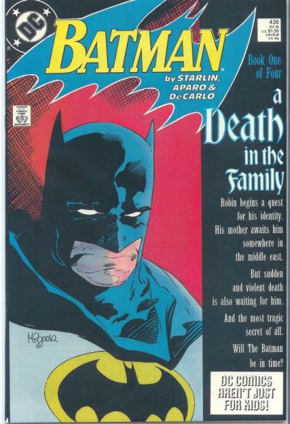 Batman 426 A Death In The Family Book 1