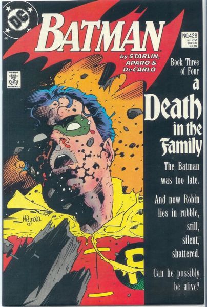 Batman 428 A Death In The Family Book 3