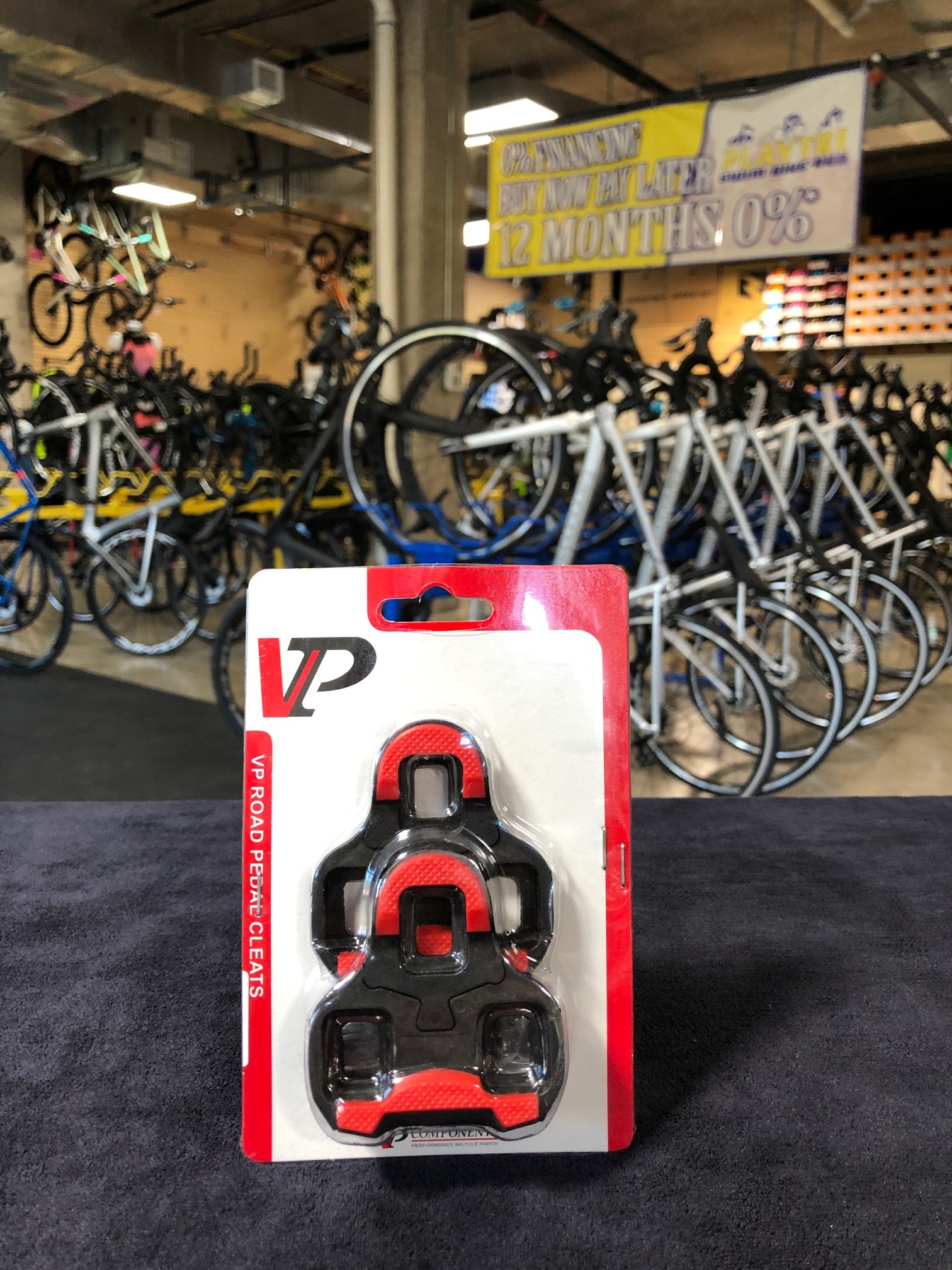 VP Rcr2 Cleat Set Red 2022
