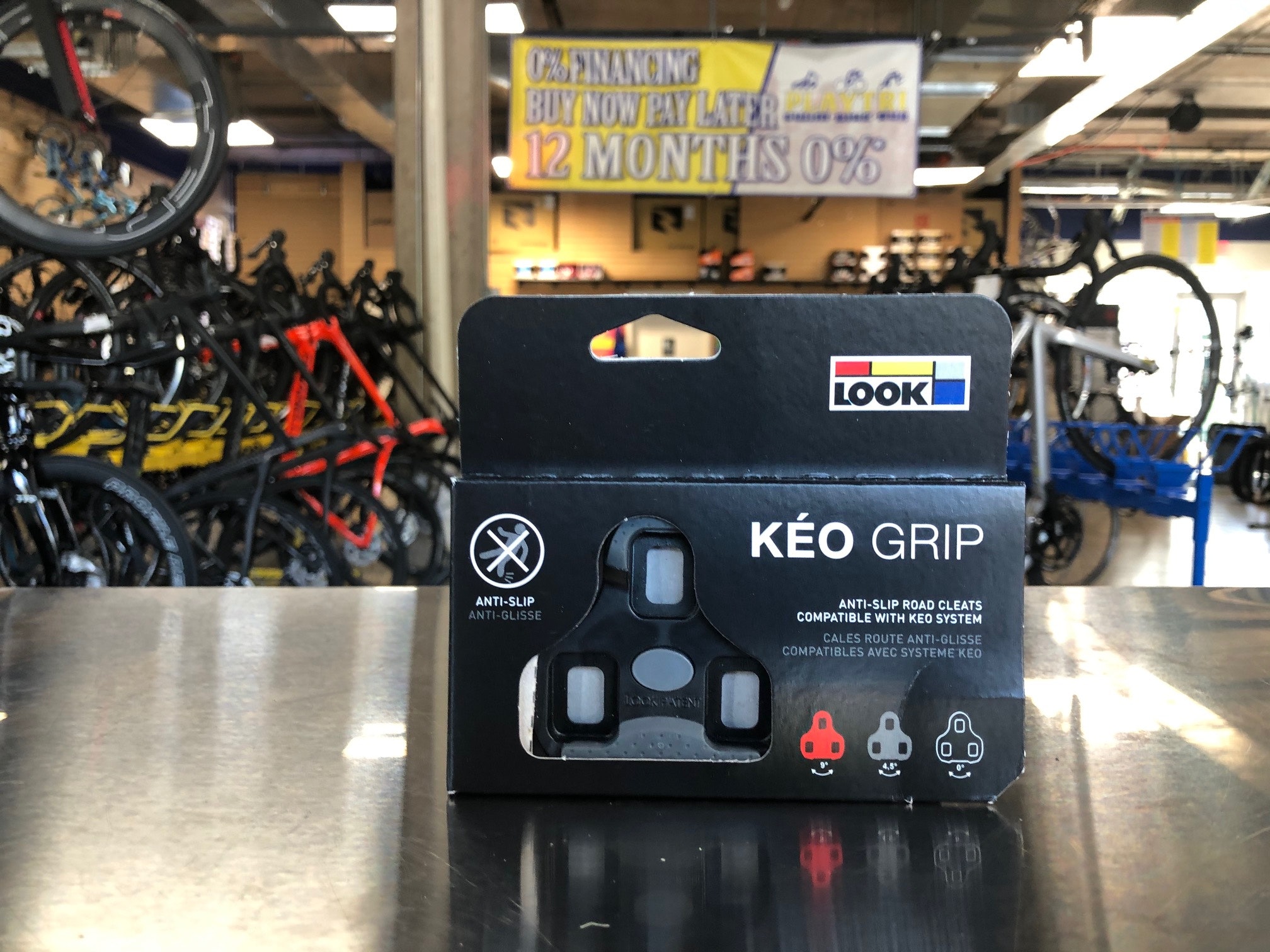 Look Keo Grip Cleats Black 2022