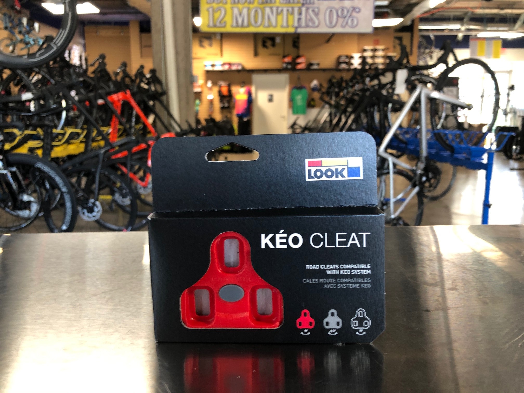 Look Keo Cleats Red 2022