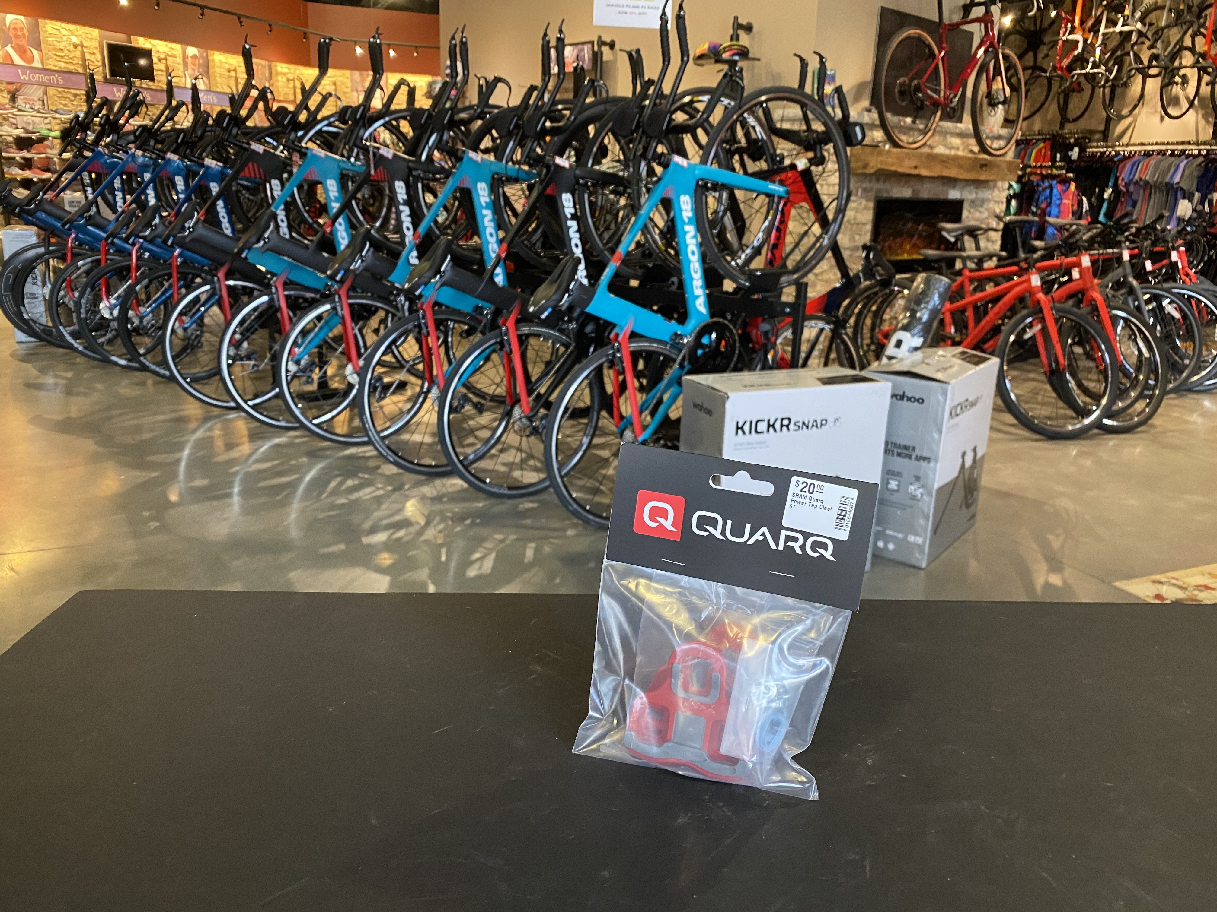 Quarq PowerTap 6 degree cleat