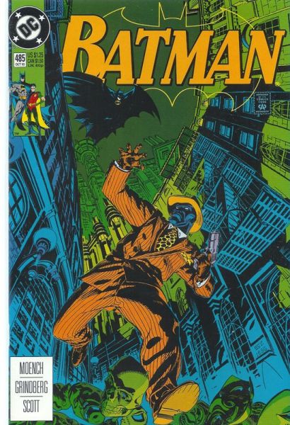 Batman 485 Faces Of Death