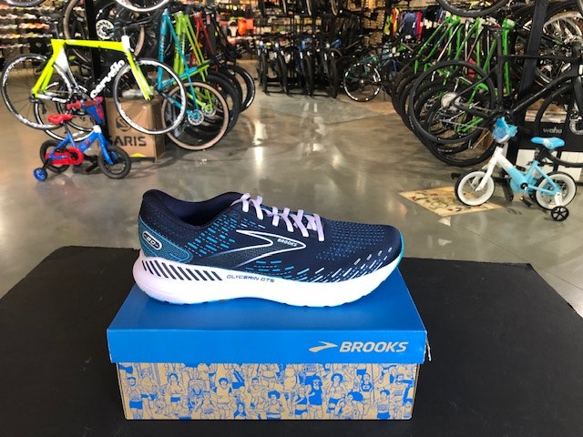 Brooks Womens Glycerin GTS 20 Peacoat/Ocean/Pastel lilac